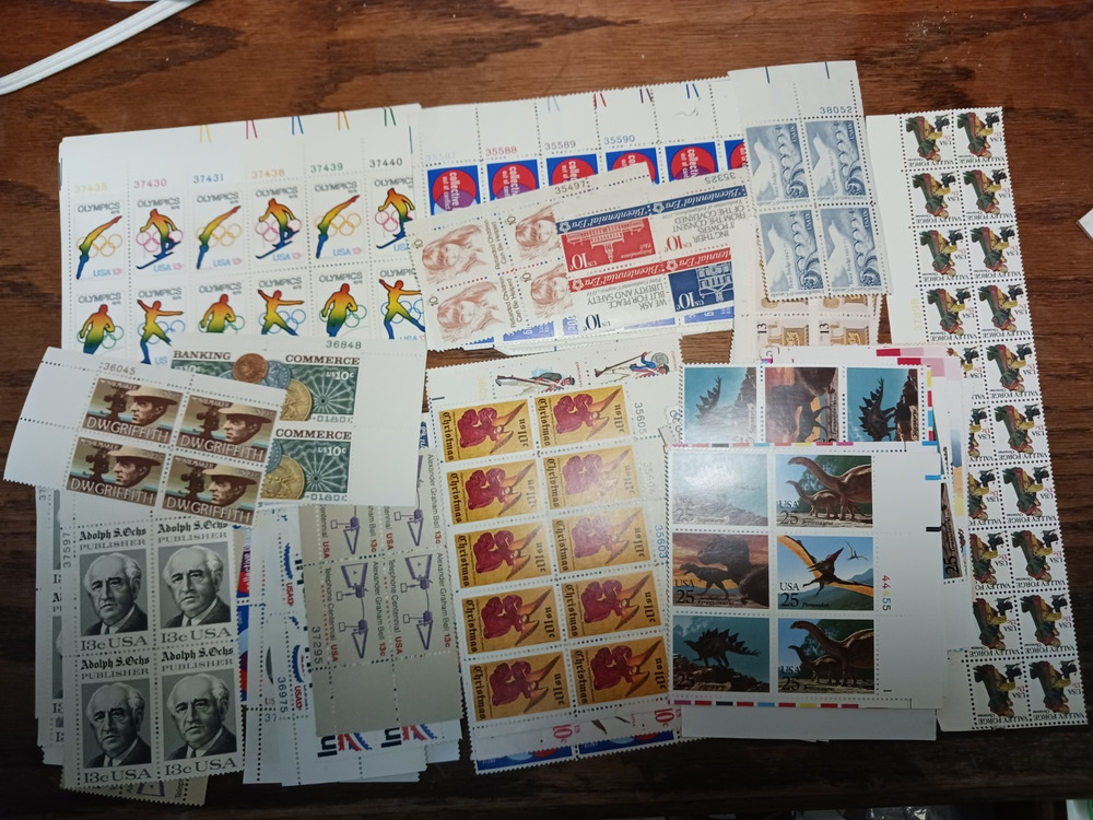 $100.00 face value assorted u.s. postage stamps unissued USPS rab3026